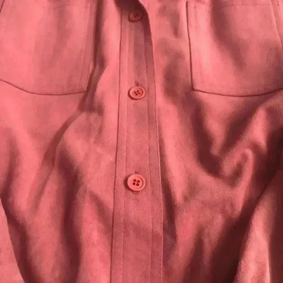 🔥sportrite🔥 | Vintage 1960’s  Arnel triacetate fabric blush pink trench coat - Picture 5 of 16